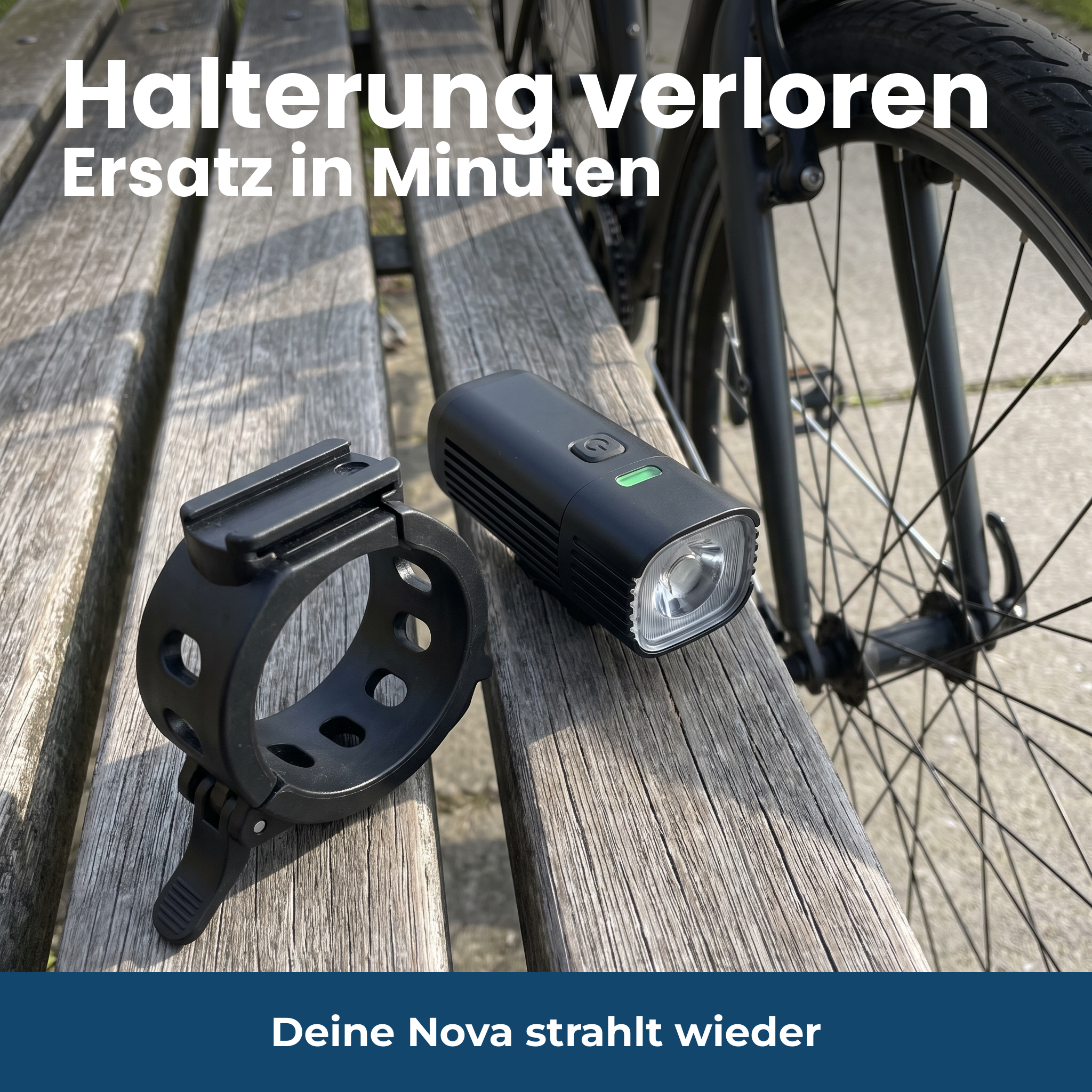 [de] Verlorene Halterung in Minuten ersetzt