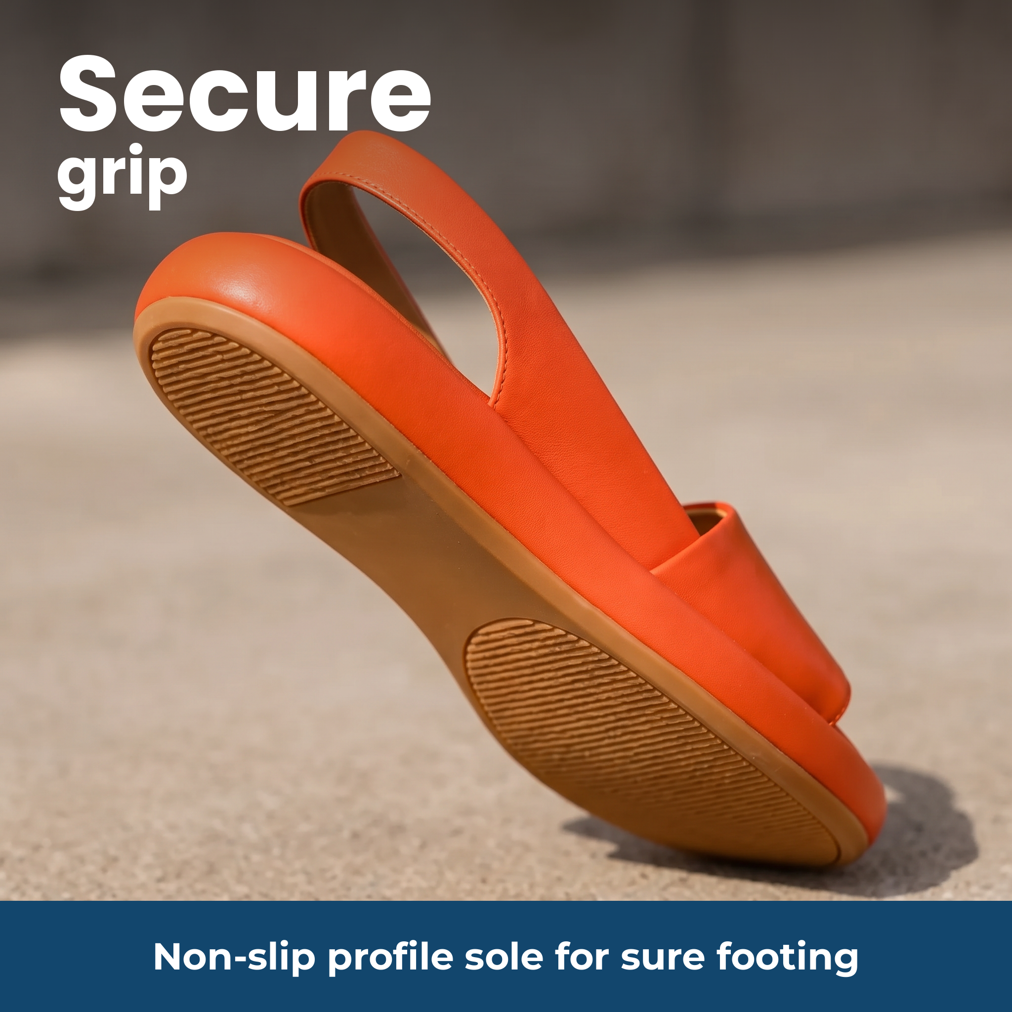 [en] Secure grip – Non-slip profile sole for sure footing