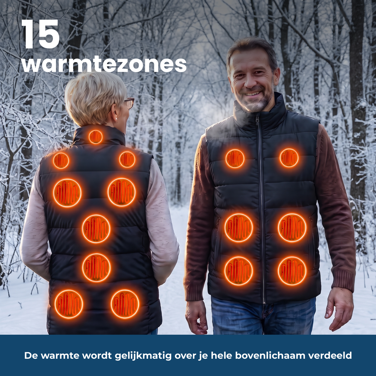15 warmtezones in de winter
