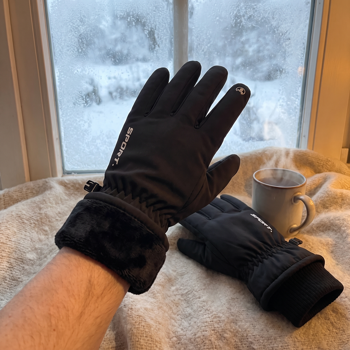 Weiches Innenfutter der ThermoSmart Handschuhe