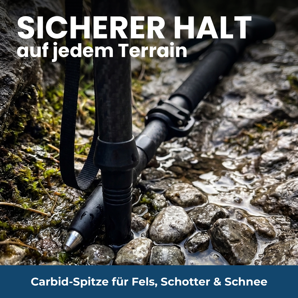 Sicherer Halt auf jedem Terrain